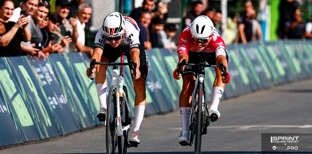 2ª tappa, Kirants-Stepanavan, Iacomoni del Team Ukyo batte Vesco nella volata a due