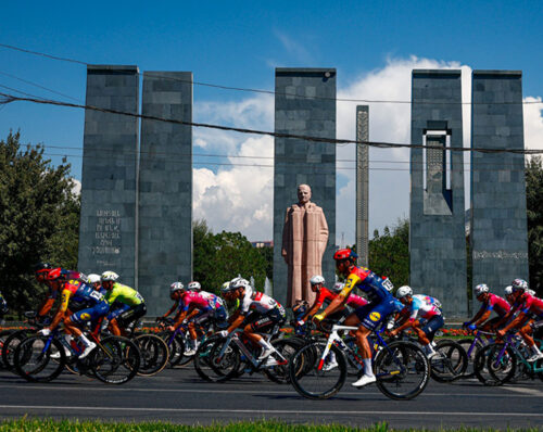 Tour of Armenia 2026, Monumento ad Alexander Myasnikyan, primo presidente del Consiglio dei Commissari del Popolo della Repubblica Socialista Sovietica Armena.
