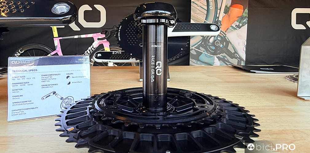 QO firma le guarniture super leggere, compatibili Shimano e Sram