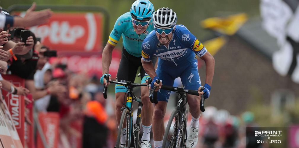 La trasferta nelle Ardenne porta la seconda Freccia Vallone della carriera, battendo lo stesso Fuglsang della Strade Bianche. Il danese vincerà però la Liegi