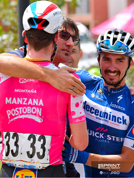 Tour Colombia, Bramati si tiene stretto Jungels in maglia di leader e Alaphilippe che scalpita