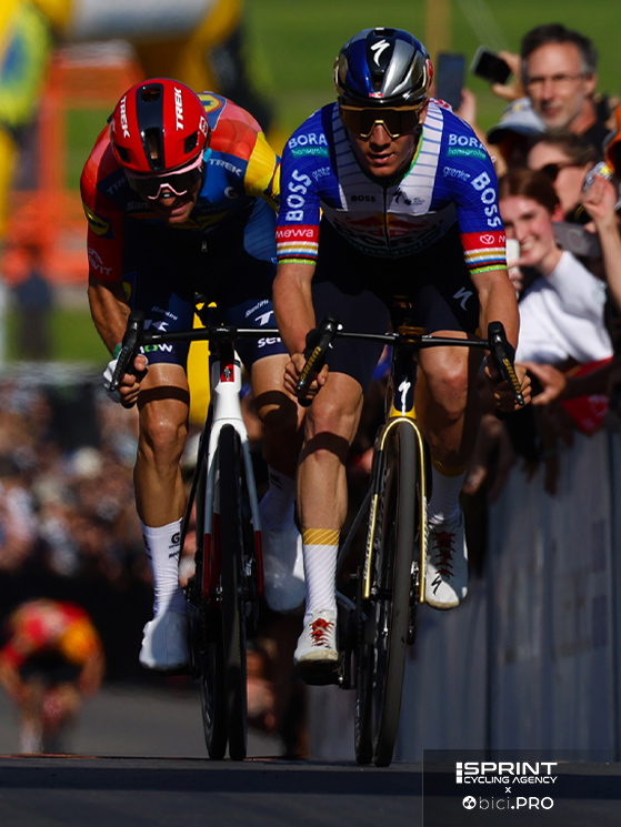 Volata di Quebec City, primo Evenepoel, secondo Ciccone: «Ma almeno me la sono giocata!»