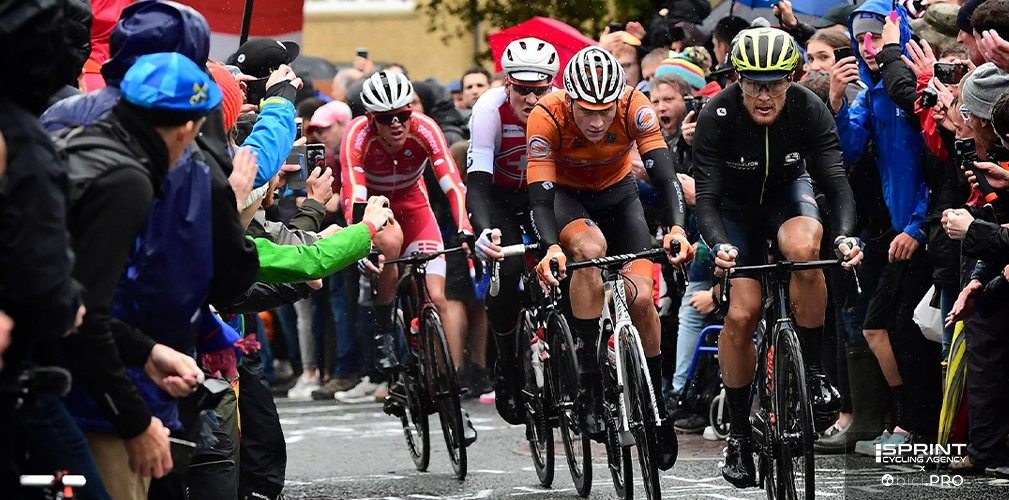 Mondiali del 2019; 3.500 metri di dislivello. Restarono a galla solo uomini da classiche: Trentin; Van der Poel; Kung e Pedersen