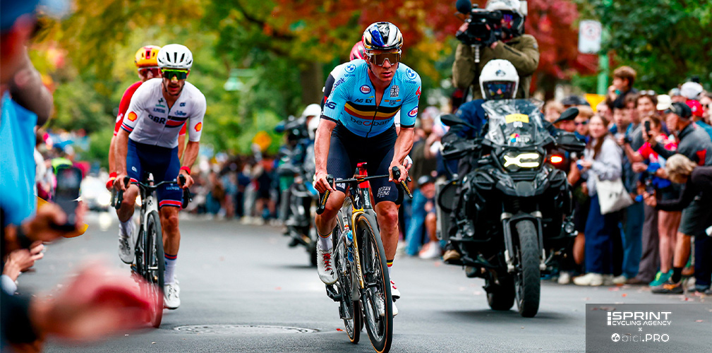 Arrivati nel circuito, si è capito presto che Evenepoel non avesse grandi gambe