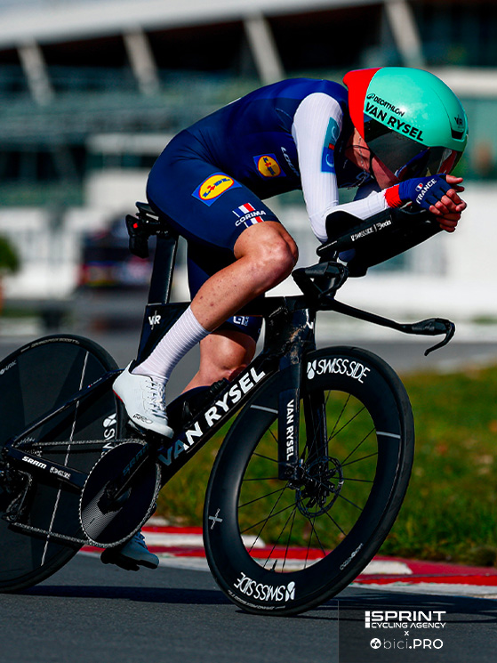 La crono di Seixas è stata una sorpresa per tutti: il terzo posto a 1'14" da Evenepoel è un grande spot sul futuro