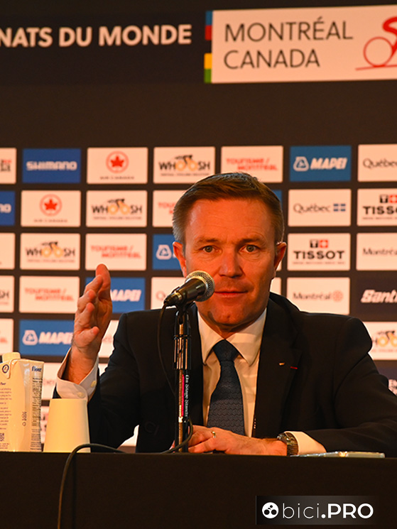 Ancora una volta, indisturbato, il presidente UCI Lappartient ha raccontato a Montreal i suoi piani per il ciclismo mondiale
