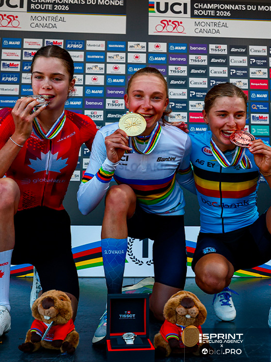 Il mondiale delle donne under 23 l'ha vinto Viktoria Chladonová su Isabella Holmgren e Fleurs Moors