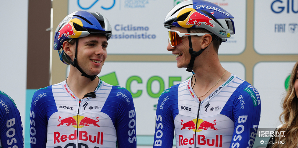 Alla Coppa Sabatini Pellizzari ha ritrovato Finn, con cui aveva già corso al Tour of the Alps: i due saranno ora insieme a Montreal