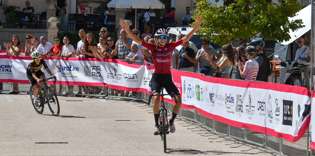 Trittico Rosa Alta Marca Trevigiana 2026, Azzurra Ballan vince la gara della domenica (30 agosto)