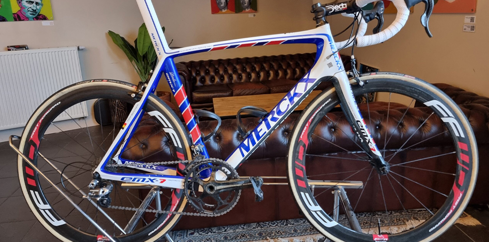 La Merckx EMX-7 di Boonen montata con le ruote FFWD