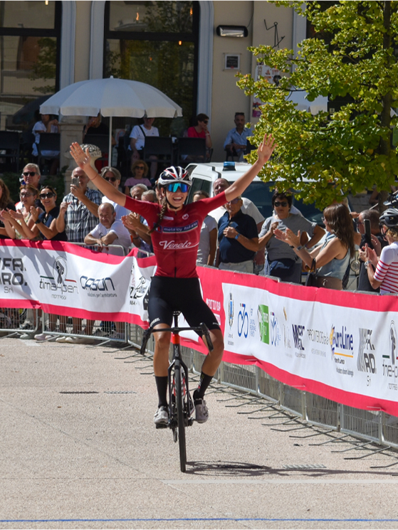 Trittico Rosa Alta Marca Trevigiana 2026, Azzurra Ballan vince la gara della domenica (30 agosto)