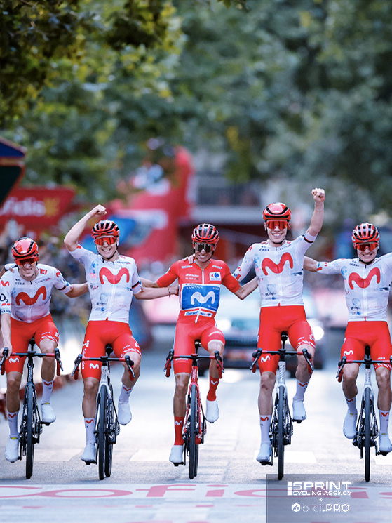Vuelta Granada, Romele, Movistar