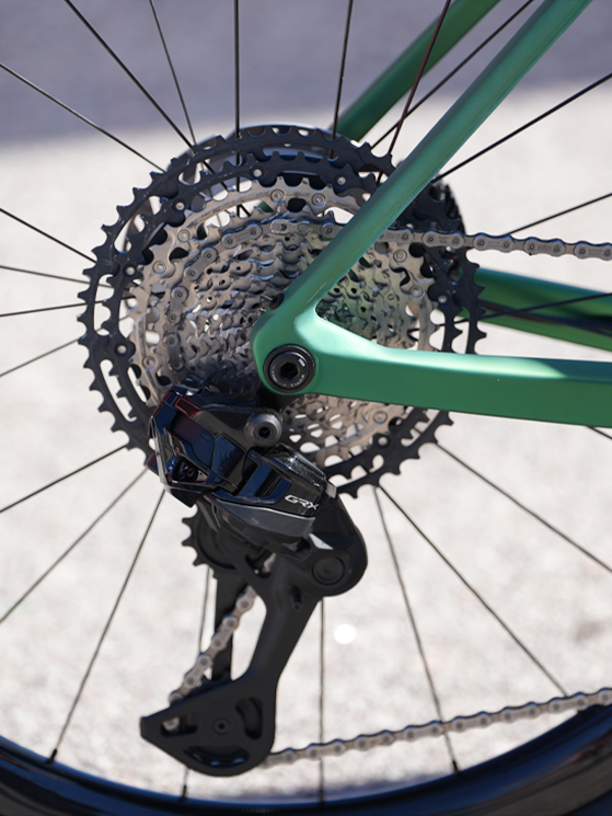 Gusto, cambio, Shimano GRX, monocorona, GTG