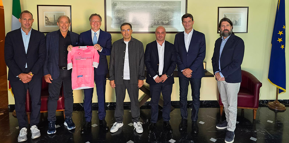 Tour of Armenia, ieri per Luca Guercilena c'è stata la prima uscita ufficiale (foto Ambasciata d'Italia)