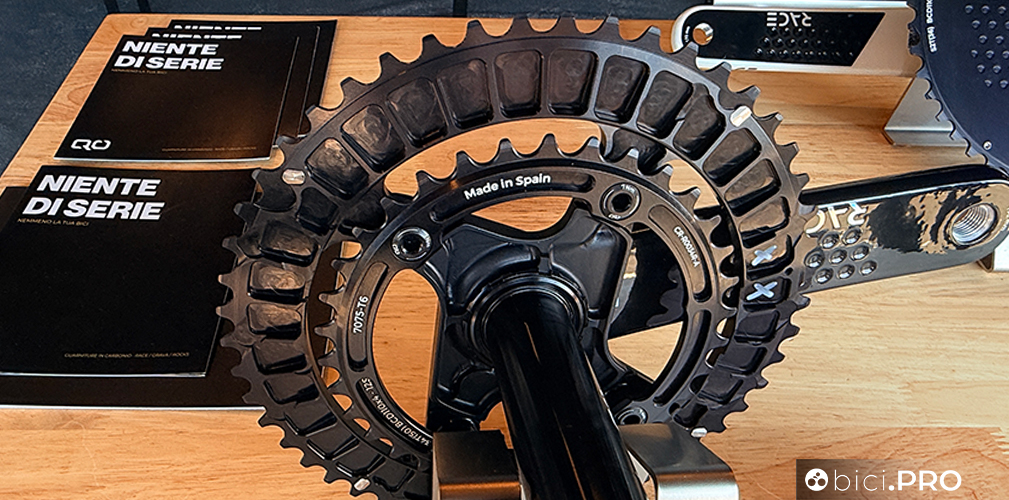 QO firma le guarniture super leggere, compatibili Shimano e Sram