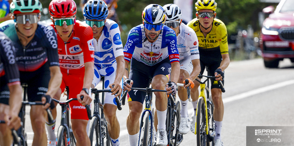 Al di là delle battute, secondo Aleotti, Roglic non era scontento della presenza di Pogacar alla Vuelta