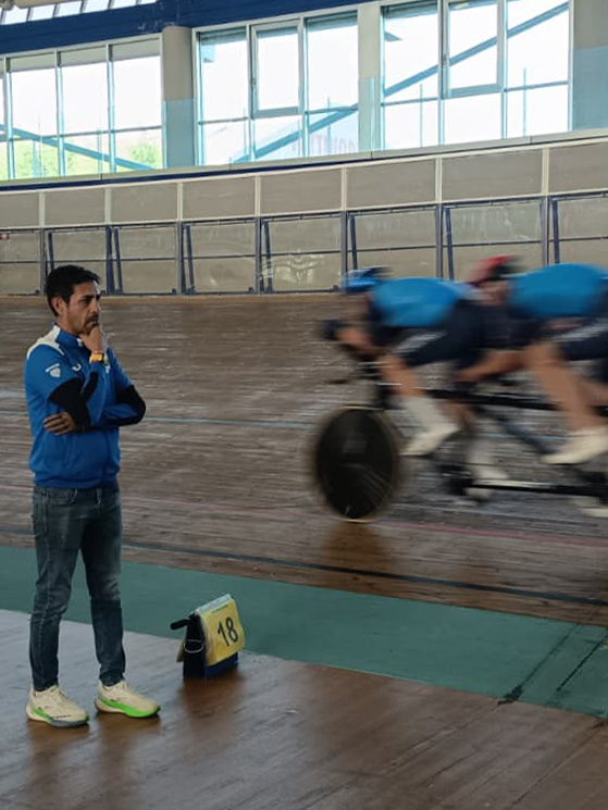 Pierpaolo Addesi, tecnico della nazionale di paraciclismo ha scelto 11 elementi da portare in Olanda