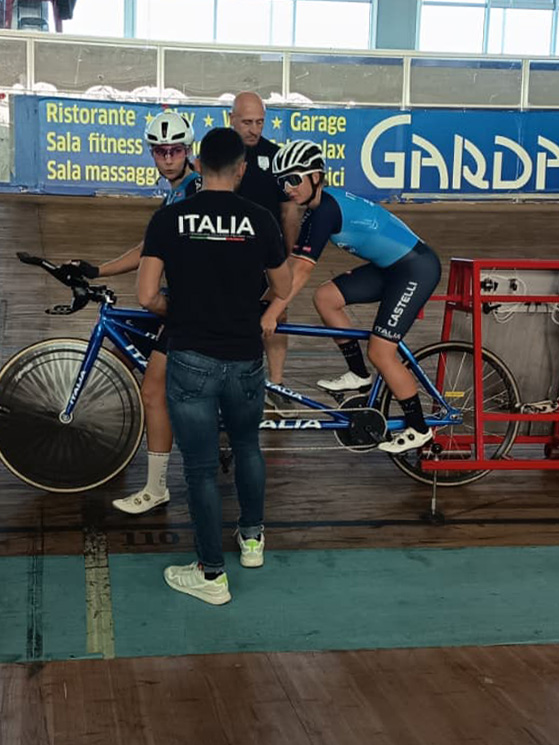 Il Team Performance ha dato una sostanziosa mano ad Addesi nei test svoltisi nel weekend a Montichiari