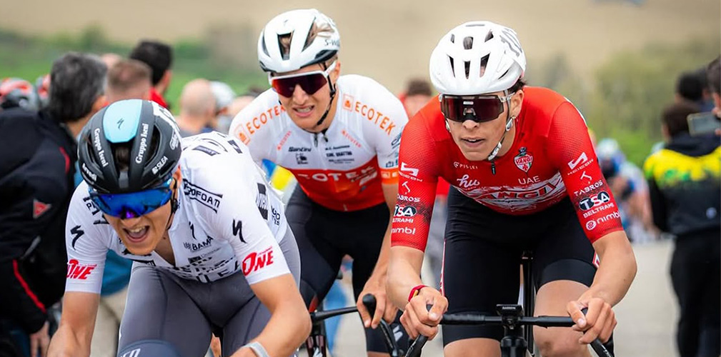 Corridore agile e scattante, Battistoni si è messo in mostra come ottimo uomo-squadra (foto Instagram)