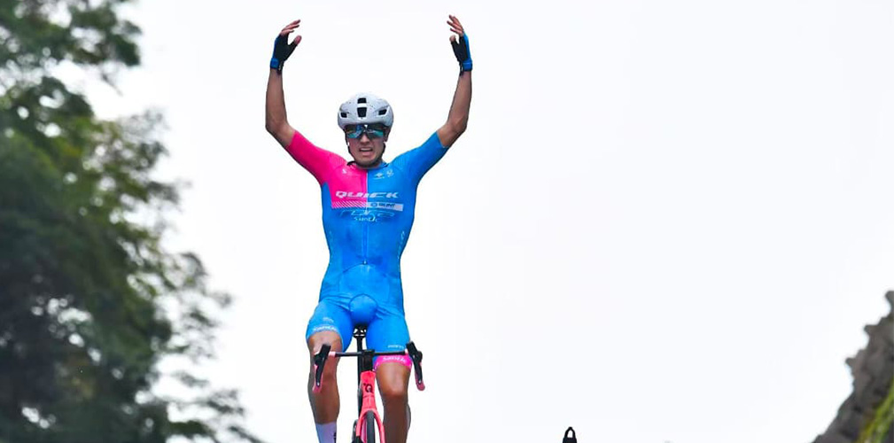 La vittoria di tappa di Lucca ad Anyuan che gli è valsa anche la quarta piazza nella generale