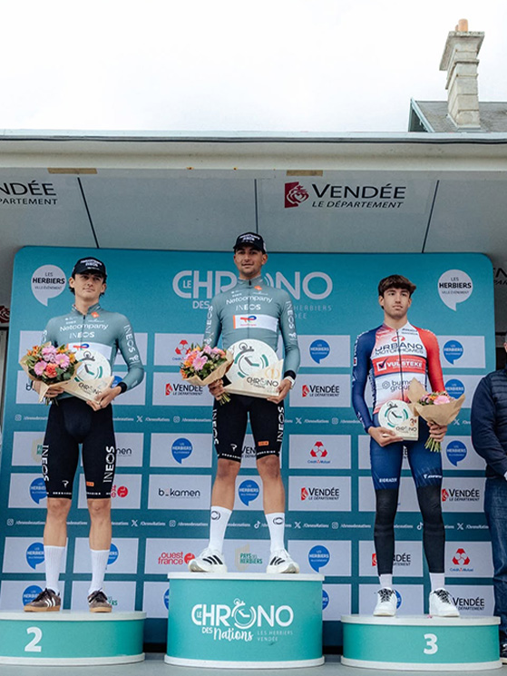 Il vicecampione mondiale U23 Nicolas Milesi ha vinto la Chrono des Nations: è il principale favorito per il tricolore a crono (foto Gurvan Sevenou)