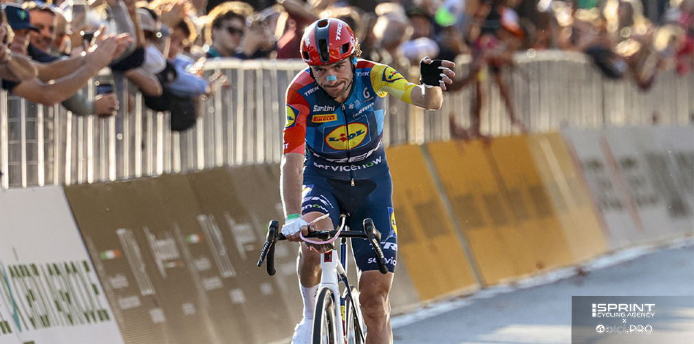 Giulio Ciccone approda alla Q36.5 dopo un'annata notevole. A lui sarà riservato il Giro d'Italia