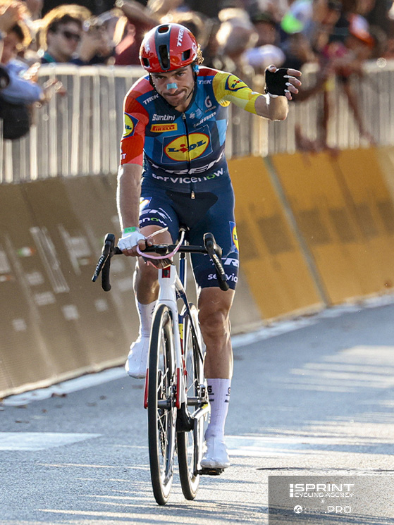 Giulio Ciccone approda alla Q36.5 dopo un'annata notevole. A lui sarà riservato il Giro d'Italia