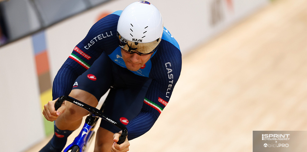 Mattia Predomo ha dato segnali incoraggianti, sfiorando i quarti nella velocità individuale