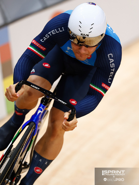 Mattia Predomo ha dato segnali incoraggianti, sfiorando i quarti nella velocità individuale