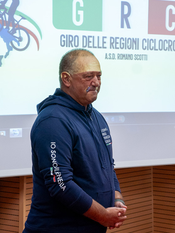 Mauro Bandiziol, organizzatore della riuscita tappa di Tarvisio, per il 4° anno nella challenge di Scotti