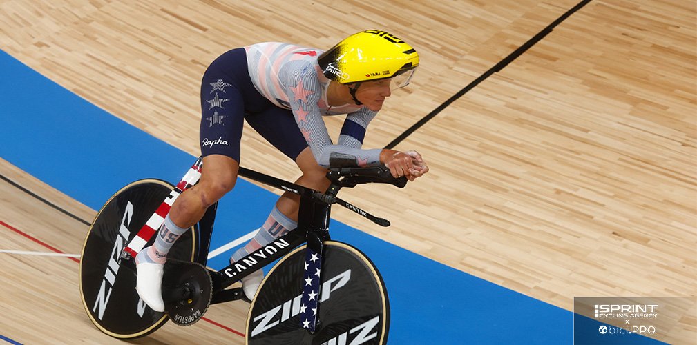 Ashlin Barry dopo l'oro di Montreal si è rimesso in gioco ai mondiali su pista a Shanghai