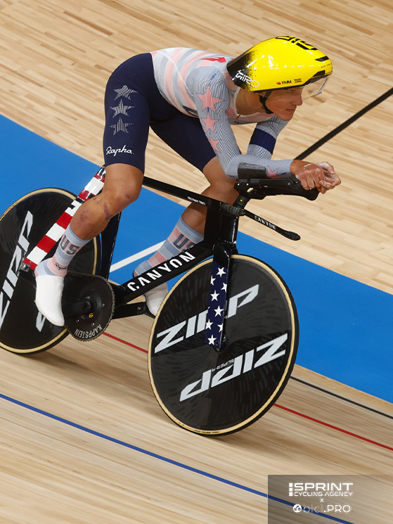 Ashlin Barry dopo l'oro di Montreal si è rimesso in gioco ai mondiali su pista a Shanghai