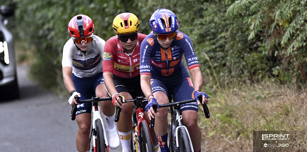 Vigilia è entrata spesso nelle fughe quest'anno, un ruolo che alla Uno-X le si addice. Qui al Tour of Britain