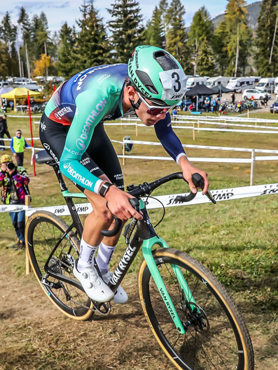 Grigolini ha lottato a lungo con Bertolini e Viezzi. Alla fine il 3° posto gli è valso la leadership in classifica (foto Billiani)
