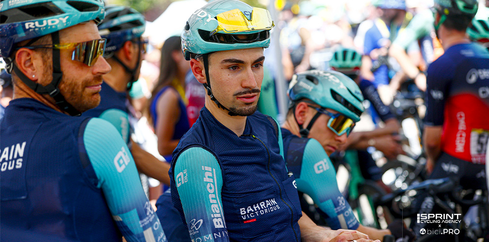 Dopo il Giro, quest'anno Caruso ha partecipato anche al Tour, scortando Lenny Martinez a un ottimo quinto posto