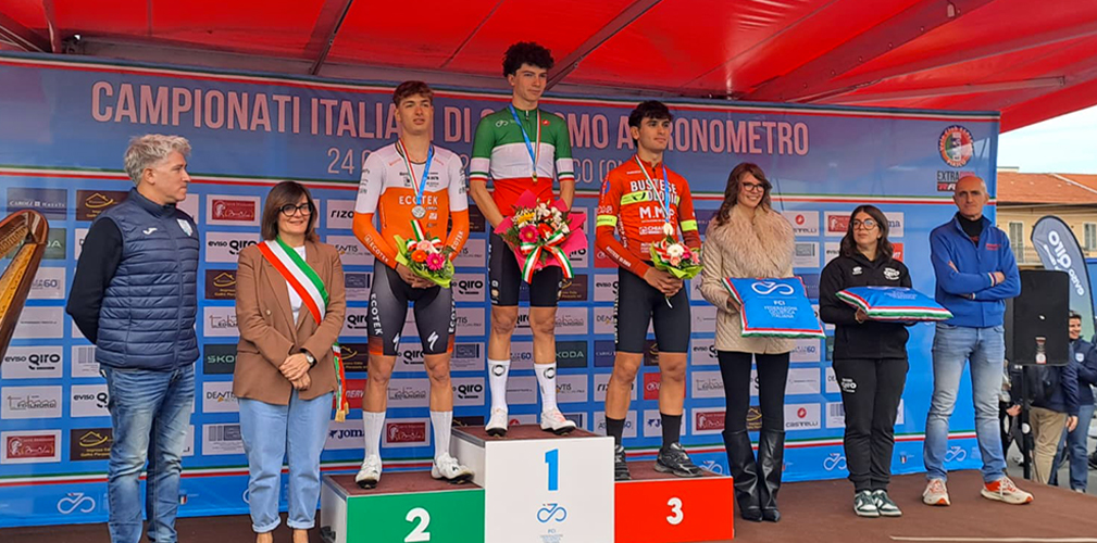 Con la vittoria di Partrick Pezzo Rosola fra gli juniores, il bottino tricolore della Netcompany sale a quota 3 (foto Samuele Bernardi)