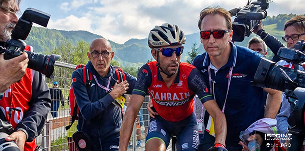 Magni, Nibali e Pallini: questo è stato a lungo il gruppo dei fedelissimi del siciliano, con l'aggiunta dell'addetto stampa Geoffrey Pizzorni