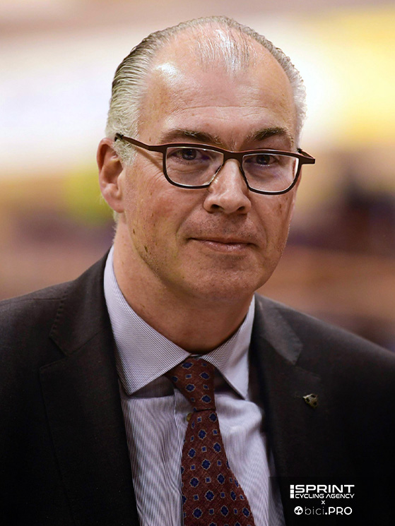 Christophe Sercu è il team manager del Team Flanders-Baloise e anche l'organizzatore della Sei Giorni di Gand