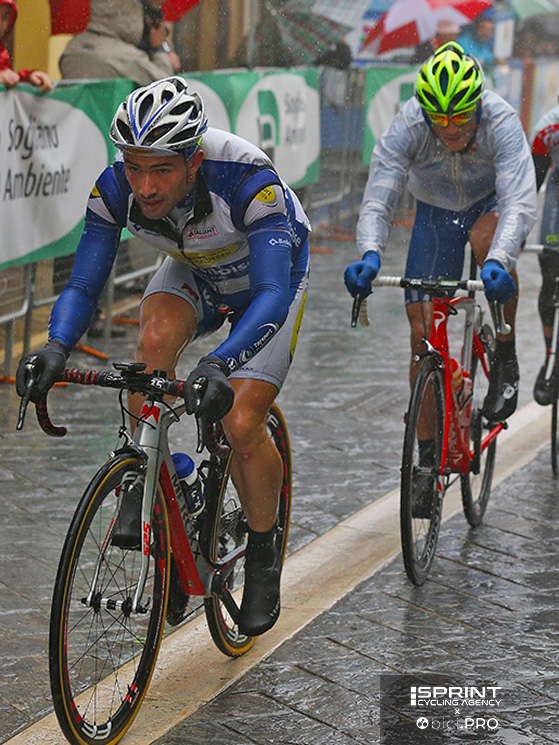 Anche Campenaerts, ora alla Visma, è stato lanciato dal team, quando si chiamava Topsport-Vlaanderen: eccolo alla Settimana Coppi e Bartali 2015