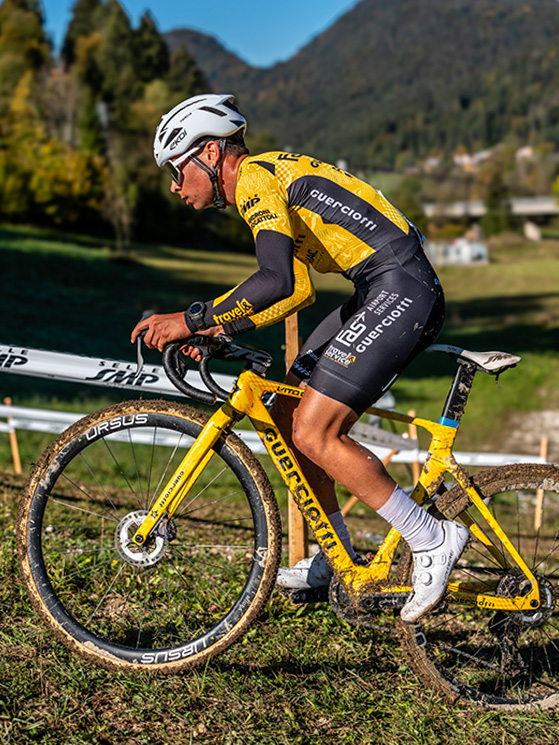 I corridori delle categorie internazionali correranno con la Guerciotti Vito CX