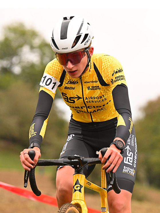 Nel 2026, Giorgia Pellizotti ha cvinto le prove di Coppa di Zonhoven, Hoogerheide e Benidorm (foto Elisa Haumesser)