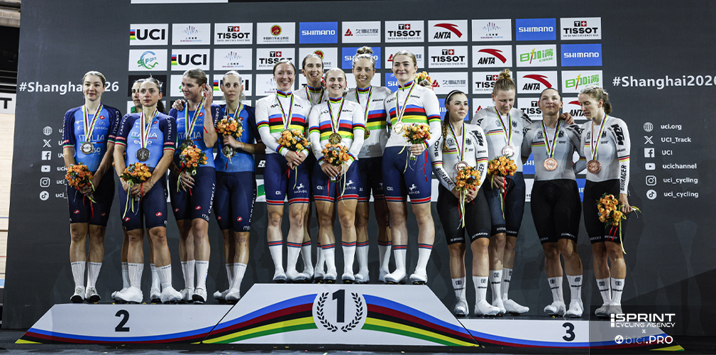 Il mondiale di Shanghai ha portato una medaglia d'argento per nell'inseguimento a squadre femminile