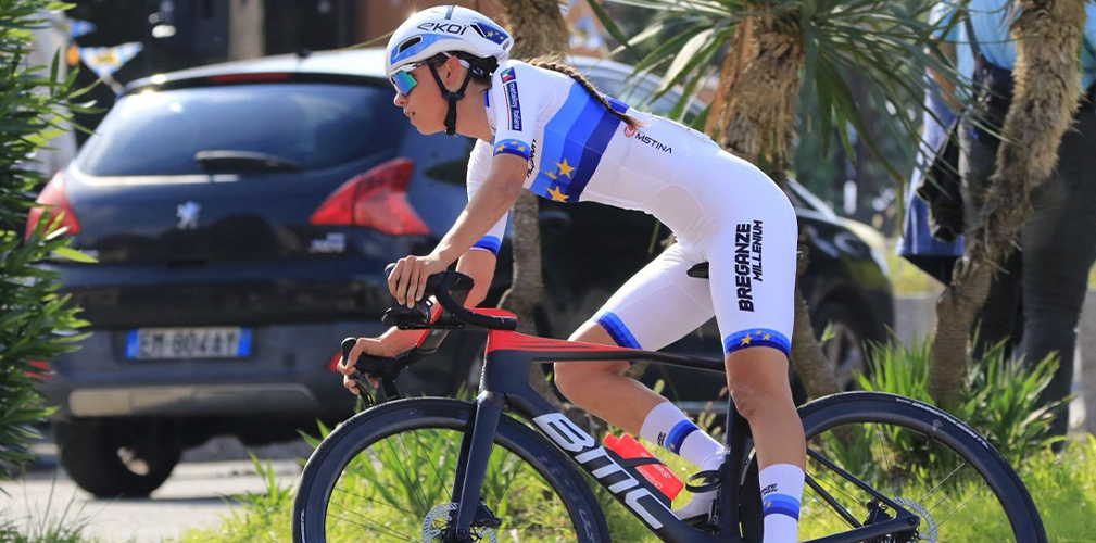 EKOI, E AERO, casco, Azzurra Ballan, campionessa europea