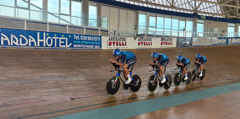 Montichiari 2026 nazionale pista, Filippo Ganna, quartetto, inseguimento