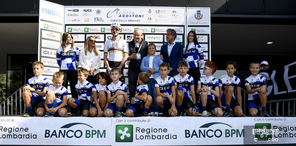 Coppa Agostoni, Brandon McNulty, bambini, UAE Team Emirates