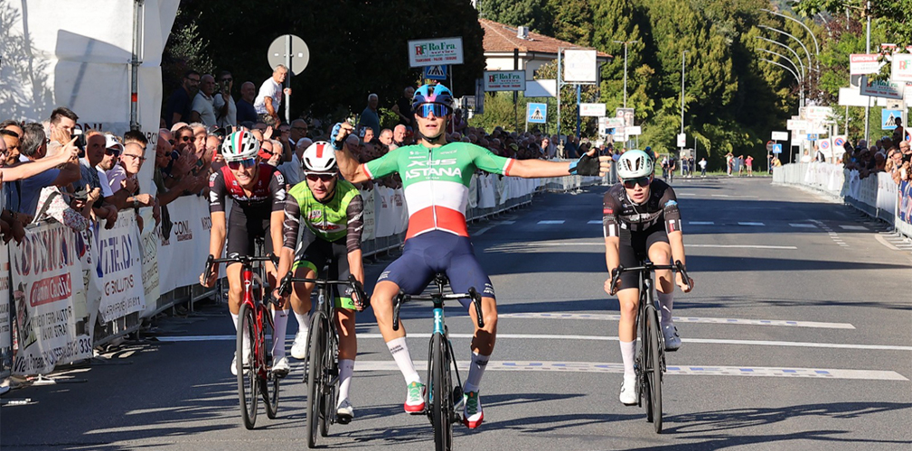 Mattia Negrente, maglia tricolore, vittoria, Ruota d'Oro