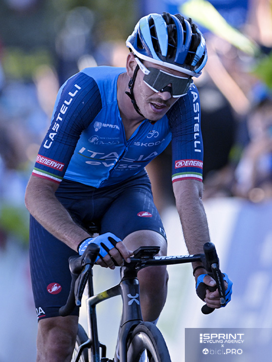 Christian Scaroni (classe 1997) taglia il traguardo di Sencur ed è medaglia di bronzo europea