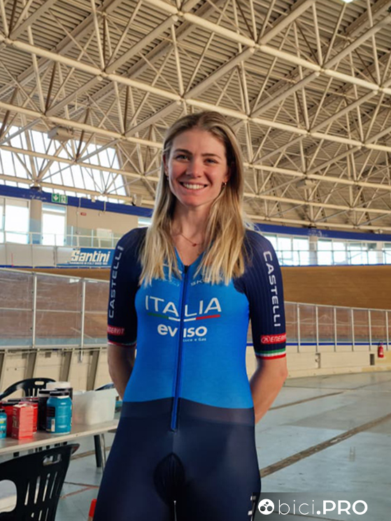 Martina Alzini, Montichiari, pista
