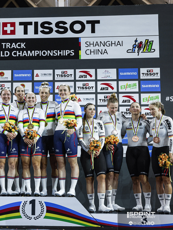 Mondiali Shanghai 2026, pista, quartetto, argento