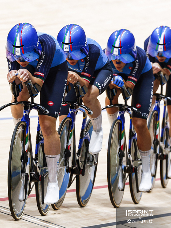 Mondiali Shanghai 2026, pista, quartetto, argento